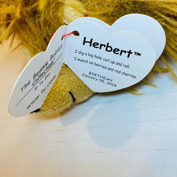 TY Beanie Babies Hedgehog 2014 - Picture 6 of 6